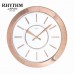 Rhythm Jumbo Value Added Wall Clock 3D Index 3D Metal Logo